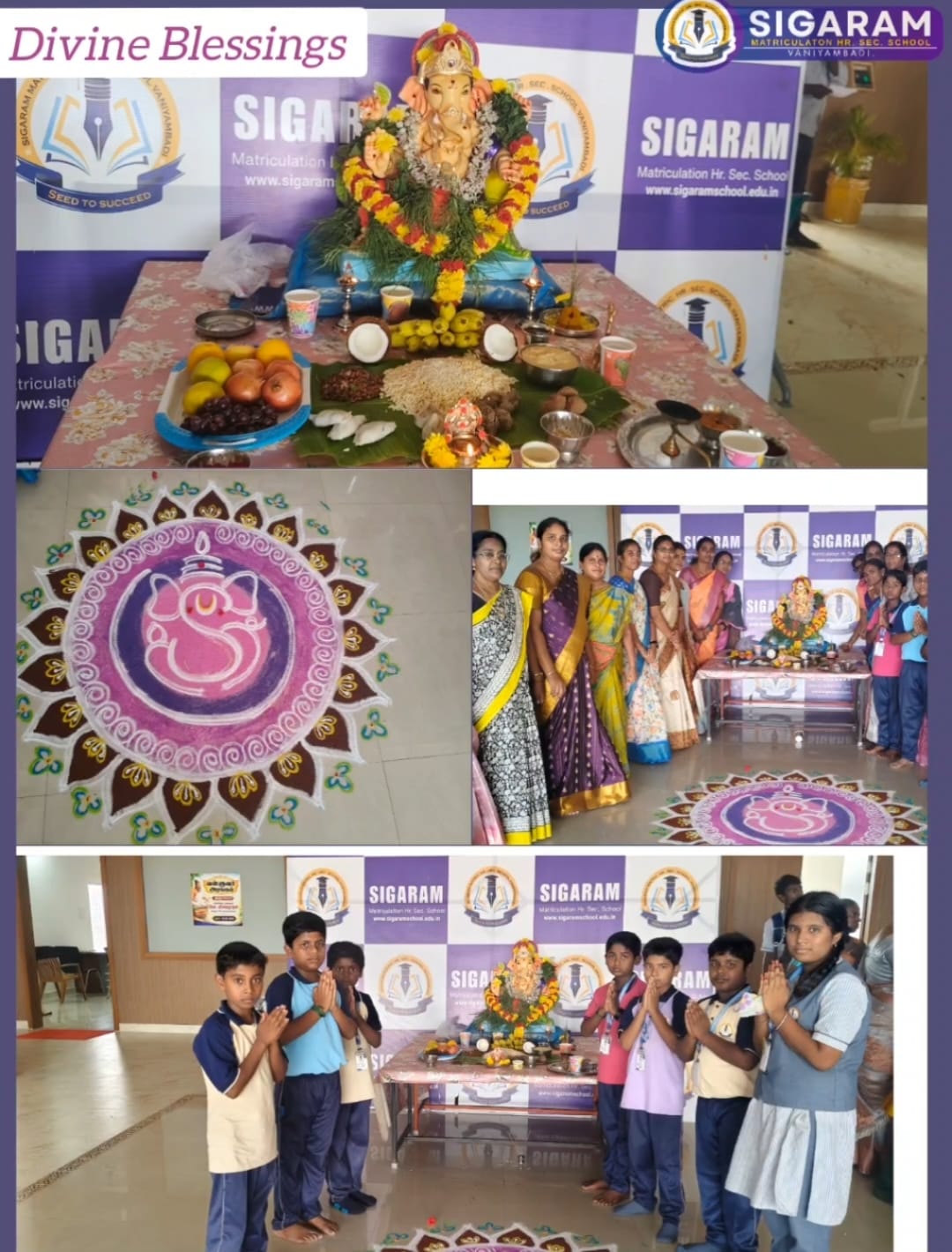 Celebrating the Blessing of Lord Vinayagar